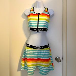 NWT-TOMBOY X SWIM TOP AND SHORTS